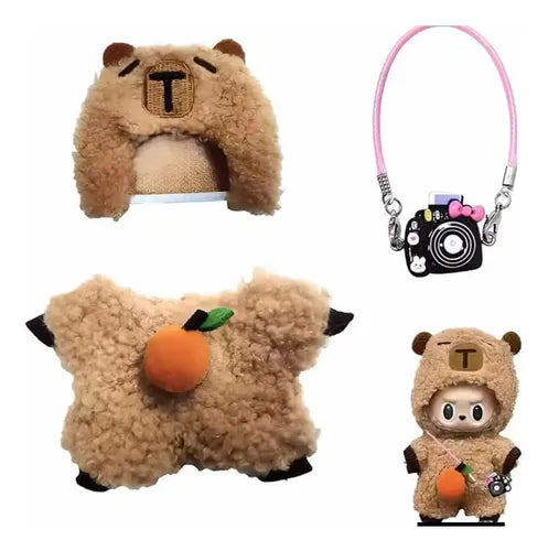 Labubu Fantasia de Capivara 🧸🦫 | Edição Fofa e Selvagem