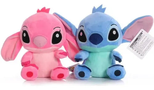 Kit Casal Stitch & Angel 🧸💙💖 | Amor Intergaláctico em Dose Dupla