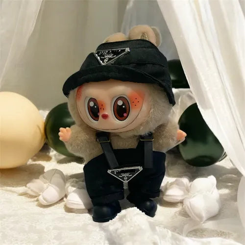 Kit Look Labubu | Macacão, Sapato e Chapéu 👒🧸👟