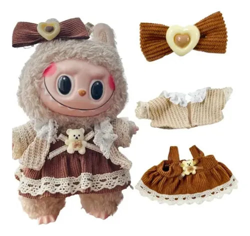 Roupinhas Femininas para Labubu 👗🧸 | Estilo e Charme em Miniatura